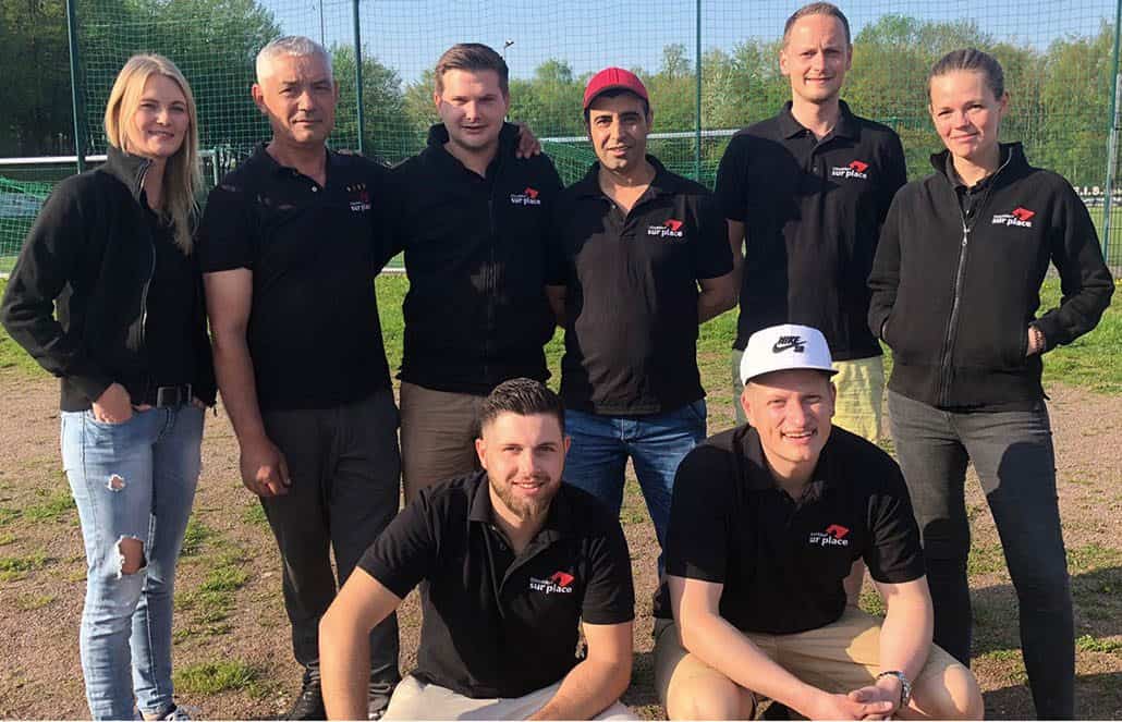 Sur place 1 beim 1. Bundesligaspieltag 2018