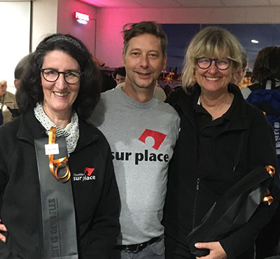 Diane, Carsten und Karin beim 6-Städte-Turnier in Maastricht 2019